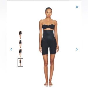 NWT SPANXSCULPT Transform High Waisted Mid Thigh Shaping Shorts Size Large